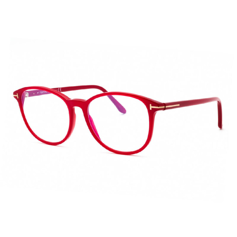 NEW Tom Ford FT5810-B 074 Shiny Light Red Sunglasses Authentic